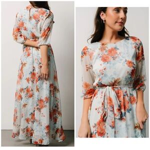 Baltic Born Rebecca floral maxi dress large